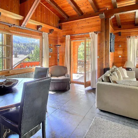 Authentic Chalet In The Heart Of Champry Village Champéry